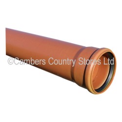 Underground Drainage B4406 Socket Pipe 6 Metre