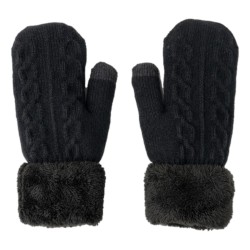 Britts Knits Originals Cable Knit Cosy Mittens