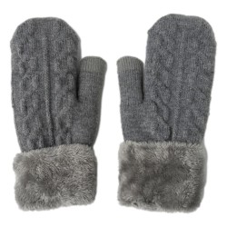 Britts Knits Originals Cable Knit Cosy Mittens