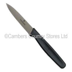 Victorinox Paring Knife PT Serrated Edge 8cm Black
