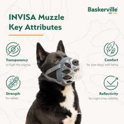 Baskerville Invisa Dog Muzzle