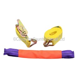 Cargo Stop Car Recovery Ratchet Strap Set 4.0m