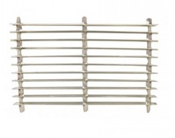 Fireside Scraper Mat Galvanised 52 x 31cm