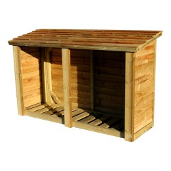 Timber Log Store 4ft Tall x 6ft Wide