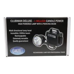 Clulite Clubman Deluxe Torch 12v 8.8ah