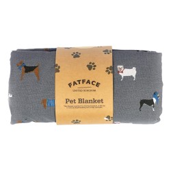 Fat Face Pet Blanket Marching Dogs
