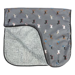 Fat Face Pet Blanket Marching Dogs