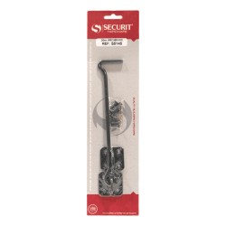 Securit Cabin Hook Wire Black 200mm
