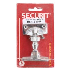 Securit Sash Fastener Brighton Chrome 60mm