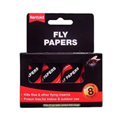 Rentokil Fly Papers 8 Pack