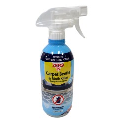 Zero In Carpet Beetle & Moth Killer Spray 500ml