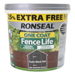 Ronseal One Coat Shed & Fence Protector 5 Litres