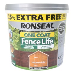 Ronseal One Coat Shed & Fence Protector 5 Litres