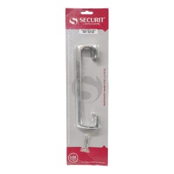 Securit Pull Handle Oval Grip Aluminum 230mm