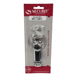 Securit Door Bolt Chrome Heavy Duty 100mm