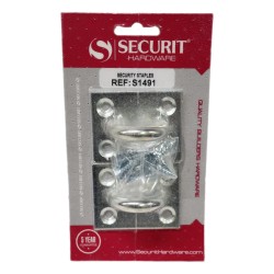 Securit Security Staple ZP 60mm 2 Pack