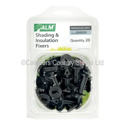 ALM Greenhouse Shade & Insulation Fixers 20 Pack