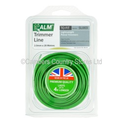 ALM Trimmer Line 2.0mm x 30m Round Green