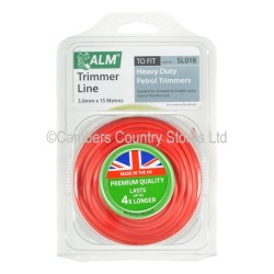 ALM Trimmer Line 3.0mm x 15m Round Red