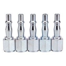 Draper Air Coupling Screw Adaptor 1/4" BSP Female 5 Pk