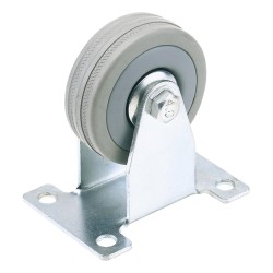 Draper Castor Wheel Rubber Fixed 50mm