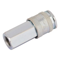 Draper Air Coupling Euro Body 1/4"BSP Female Thread