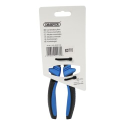 Draper Combination Pliers Soft Grip 180mm