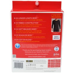 Heat Holders Mens Long Sleeve Thermal Vest Classic