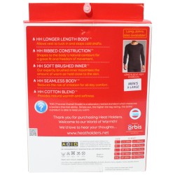 Heat Holders Mens Long Sleeve Thermal Vest Classic
