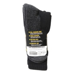 Workforce Mens Safety Boot Work Socks 3 Pair Pack