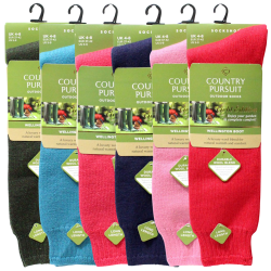 Country Pursuit Ladies Wellington Boot Socks