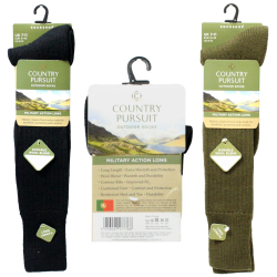 Country Pursuit Mens Military Action Socks Long