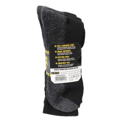 Workforce Mens Safety Boot Work Socks 3 Pair Pack