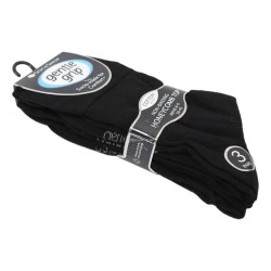 Sock Shop Mens Gentle Grip Socks 3 Pairs Plain