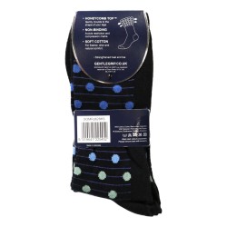 Sock Shop Mens Gentle Grip Socks 3 Pairs Orbital World