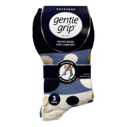 Sock Shop Ladies Gentle Grip Socks 3 Pairs Summery Sports