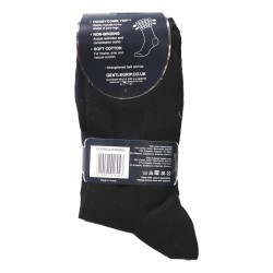 Sock Shop Mens Gentle Grip Socks 3 Pairs Plain