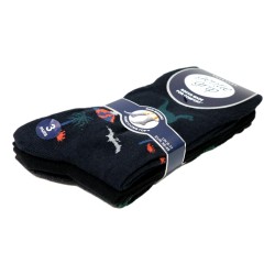 Sock Shop Mens Gentle Grip Socks 3 Pairs Fun Feet