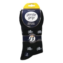 Sock Shop Mens Gentle Grip Socks 3 Pairs Fun Feet
