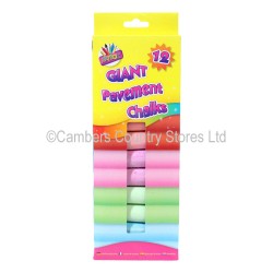 Giant Pavement Chalk 12 Pack