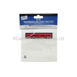 Documents Enclosed Wallets A7 25 Pack