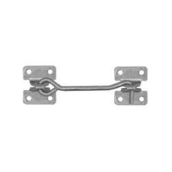 Eliza Tinsley Cabin Hook On Plates Galvanised
