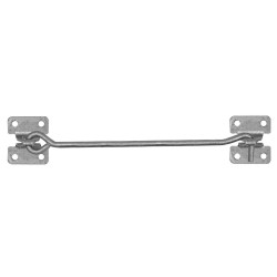 Eliza Tinsley Cabin Hook On Plates Galvanised