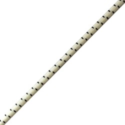 Eliza Tinsley Bungee Cord 10mm White / Black
