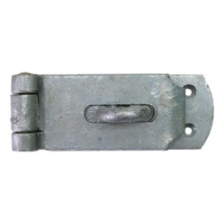 Eliza Tinsley Hasp & Staple HD With Brass Pin Galv 10"