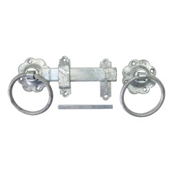 Eliza Tinsley Ring Gate Latch Galvanised 6"