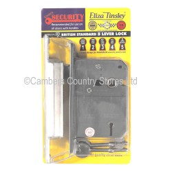 Eliza Tinsley Sash Lock 5 Lever 80mm Satin Chrome