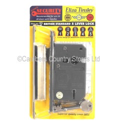 Eliza Tinsley Sash Lock 5 Lever 67mm Electro Brass