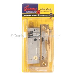 Eliza Tinsley Bathroom Mortice Lock 63mm Brass