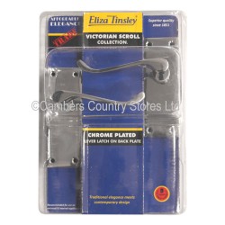 Eliza Tinsley Door Handles Lever Latch Chrome Plated